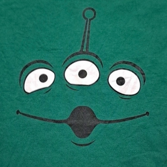 Disney Pixar Other - Disney Pixar NWT Toy Story Alien Face Halloween Green T-Shirt Size Large